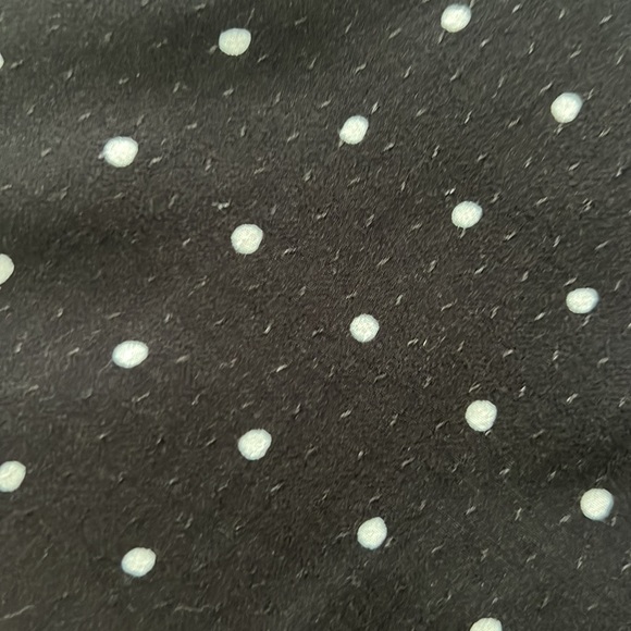Paige Rayon Diana Dot Tie Blouse XS - Picture 3 of 10